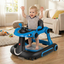 6-in-1 Baby Activity Walker with Canopy — Blue — image 2