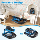 6-in-1 Baby Activity Walker with Canopy — Blue — image 12