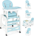 Costway 3-in-1 high chair with removable 4-position tray
