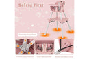 Costway convertible high chair safety features