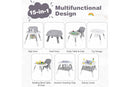 Costway 15-in-1 high chair activity modes