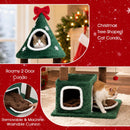 137 cm Festive Cat Tower with Two Condos and Cushion – view 8