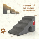 Four-Tier Foam Pet Steps with Tunnel and Washable Cover – view 4