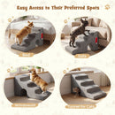 Four-Tier Foam Pet Steps with Tunnel and Washable Cover – view 7