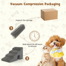 Four-Tier Foam Pet Steps with Tunnel and Washable Cover – view 9