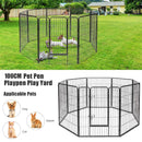 8-Panel Metal Pet Playpen with Latching Gate – view 3