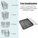 8-Panel Metal Pet Playpen with Latching Gate – view 8