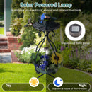 Solar Bird Bath and Feeder with Flower Planter – 18593 – image 6