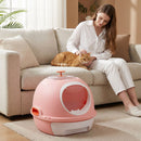 Helicopter-Style Covered Cat Litter Box with Pull-Out Tray – view 6