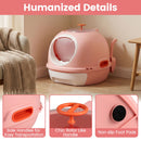 Helicopter-Style Covered Cat Litter Box with Pull-Out Tray – view 10