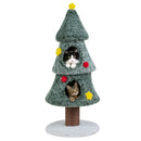 127 cm Plush Festive Cat Tower with Two Condos – view 3