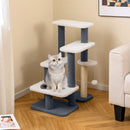 77 cm Cat Steps with Scratching Post and Four Platforms – view 1