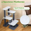 77 cm Cat Steps with Scratching Post and Four Platforms – view 7
