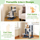 77 cm Cat Steps with Scratching Post and Four Platforms – view 9