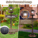 3-in-1 Solar Bird Bath with Gazebo Feeder and Planter – 10378 – image 8