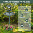 3-in-1 Solar Bird Bath with Gazebo Feeder and Planter – 18778 – image 9