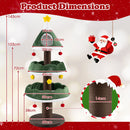 143 cm Festive Cat Tower with Star-Topped Condo – view 5