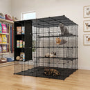 142 cm Four-Tier Cat Enclosure with Hammock and Storage – view 1