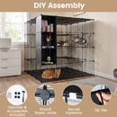 142 cm Four-Tier Cat Enclosure with Hammock and Storage – view 10