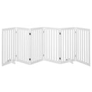 89 cm High Six-Panel Freestanding Pet Gate – view 3