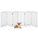 89 cm High Six-Panel Freestanding Pet Gate – view 4