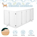 89 cm High Six-Panel Freestanding Pet Gate – view 8