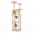 168 cm Cat Tower with Condo, Hammock and Two Perches – view 3