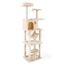 168 cm Cat Tower with Condo, Hammock and Two Perches – view 4