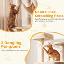 168 cm Cat Tower with Condo, Hammock and Two Perches – view 8