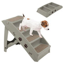 Four-Step Folding Pet Stairs with Felt Treads – view 3