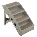 Four-Step Folding Pet Stairs with Felt Treads – view 4
