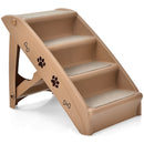 Four-Step Folding Pet Stairs with Felt Treads – view 3