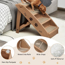 Four-Step Folding Pet Stairs with Felt Treads – view 5