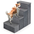 Four-Step Folding Pet Stairs with Storage Compartments – view 2
