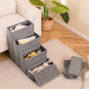 Four-Step Folding Pet Stairs with Storage Compartments – view 5