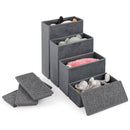 Four-Step Folding Pet Stairs with Storage Compartments – view 7
