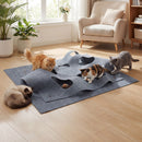 120 × 90 cm Rectangular Foldable Felt Cat Tunnel Mat – view 2