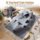 120 × 90 cm Rectangular Foldable Felt Cat Tunnel Mat – view 7