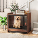 Compact Dog Crate Side Table with Pull-Out Tray – view 5