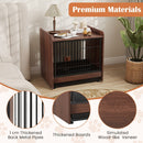 Compact Dog Crate Side Table with Pull-Out Tray – view 9