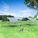 8 × 3 m Walk-In Chicken Run with Roof Covers – view 1