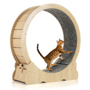 101 cm Wooden Cat Exercise Wheel with Lock – view 4