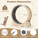 101 cm Wooden Cat Exercise Wheel with Lock – view 5