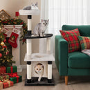 124 cm Cat Tower with Arched Platform and Condo – view 2