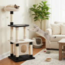 124 cm Cat Tower with Arched Platform and Condo – view 6