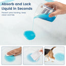100-Pack 90 × 90 cm Puppy Training Pads – Blue view 6