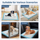 100-Pack 90 × 90 cm Puppy Training Pads – Blue view 9