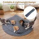 100 cm Round Foldable Felt Cat Tunnel Mat – view 9