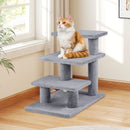 47 cm Cat Steps with Three Platforms and Sisal Post – view 2