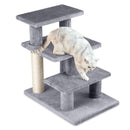 47 cm Cat Steps with Three Platforms and Sisal Post – view 4